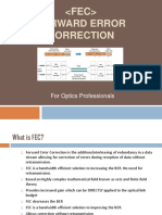 Forward Error Correction: For Optics Professionals