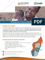 Project Factsheet - Access Health Program - Francais 0