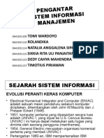 PENGANTAR SISTEM INFORMASI MANAJEMEN