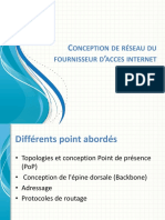 Conception de Réseau Du Fournisseur D'acces Internet