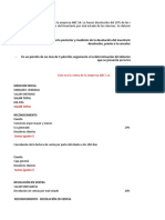 Esta Era La Venta de La Empresa ABC S.A.: Medicion Inicial