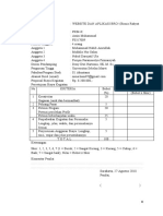 Form Desk Evaluasi