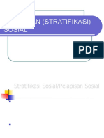 Stratifikasi (Pelapisan) Masyarakat