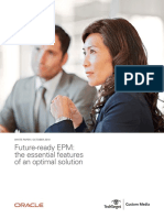 Future-Ready EPM: The Essential Features of An Optimal Solution