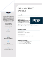 Curriculum Karina Lorenzo Ramirez