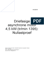 Nullastproef 3f Asynchrone Motor