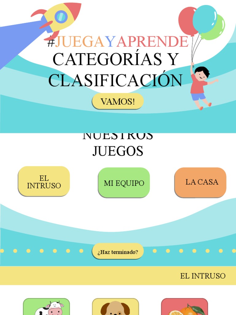 Juegos Educativos para Niños | PDF