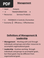 Introduction To Management, Styles of Leadership