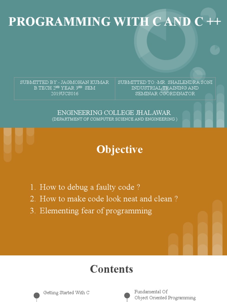 C and C++ Programming Overview | PDF | C++ | Pointer (Computer Programming)