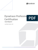 Du Certificate Dynatrace Professional Blueprint 26OCT2020