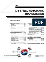 DC 5-Speed Automatic Transmission: Section 3A1