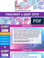 Taklimat e-jQAF 2019