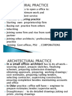 Architect Office & It's Administration