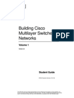 CCNP BCMSN Student Guide, Vol1, v3.0, 2006