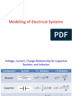 Modeling of Electrical Systems