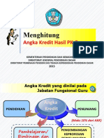 Perhitungan Angka Kredit Guru