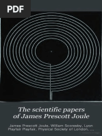 The Scientific Papers of James Prescott Joule