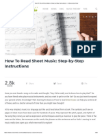 How To Read Sheet Music - Step-by-Step Instructions - Musicnotes Now5