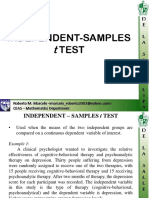 06 - Independent Sample T Test