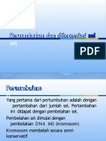 Pertumbuhan Dan Diferensiasi Sel