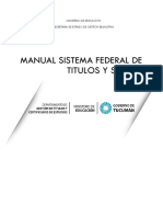 Manual Sistema Federal de Titulos y Sigetic
