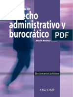 DICCIONARIO DE DERECHO ADMINISTRATIVO Y BUROCRÁTICO. Rafael I. Martínez Morales