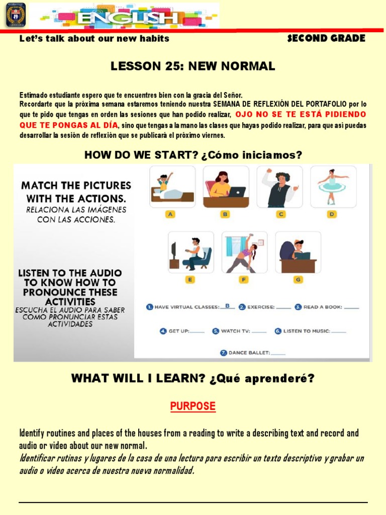2do - LESSON 25 | PDF