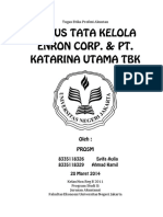 Dampak Reformasi Tata Kelola SOX Pada Profesi Akuntan Dan Praktik Audit