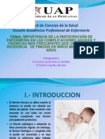 Importancia de la enfermería en complicaciones de fimosis en niños