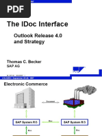 The Idoc Interface: Outlook Release 4.0 and Strategy