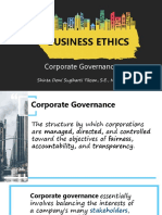Business Ethics: Corporate Governance