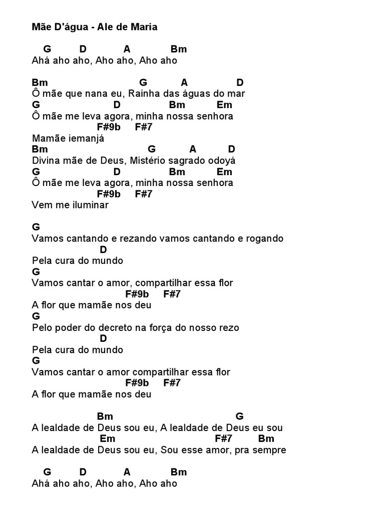 Mae D Agua