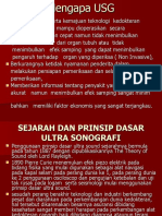 BAHAN AJAR Mengapa USG