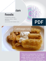 Romanian Foods PowerPoint