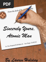 Download Sincerely Yours Atomic Man by Lauren Holiday SN49980795 doc pdf
