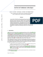 A0C: Alpha Zero in Continuous Action Space