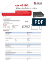 Datasheet SmartPower48100 - BATERIAS LITIO