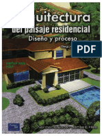 Paisaje Residencial, Diseño y Proceso 2ºed - Norman Booth, James Hiss
