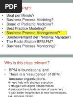 What Is "BPM"?