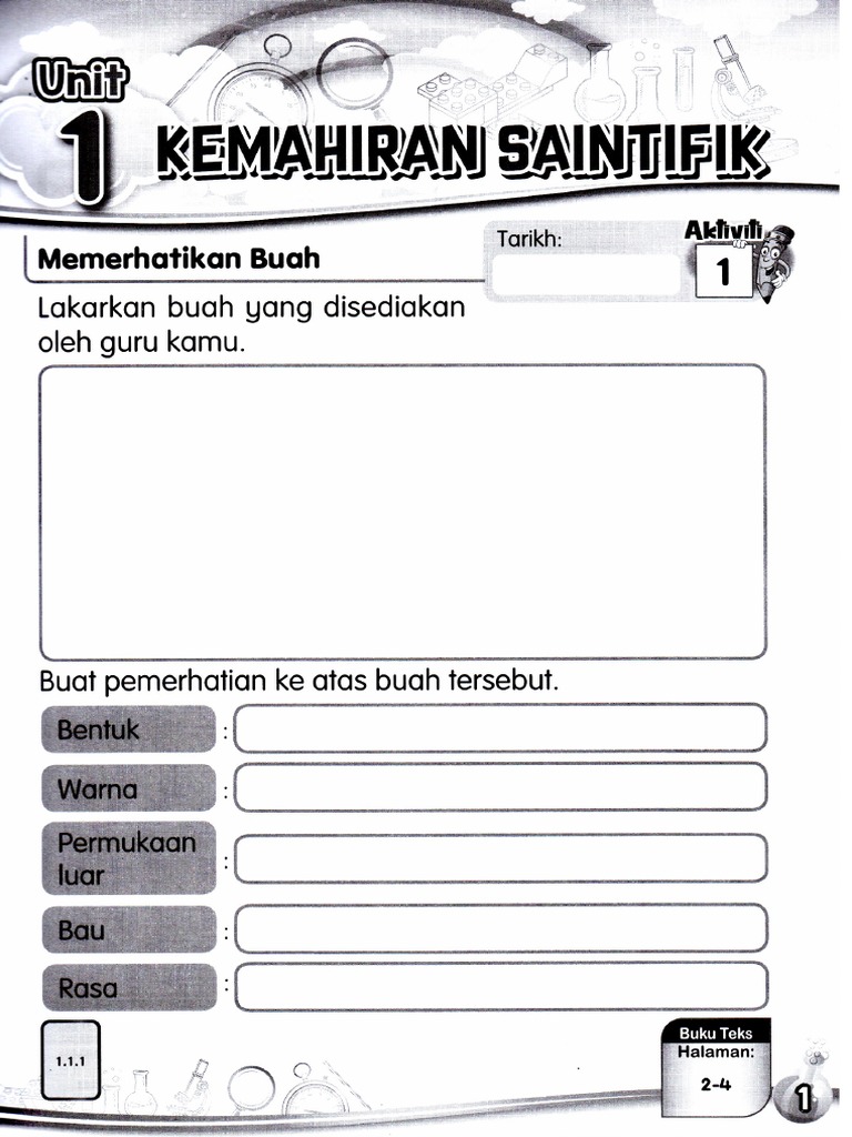 Buku Aktiviti Sains Tahun 2 Unit 1 Pdf