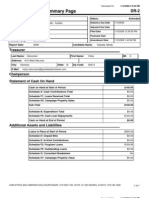 DR-2 Disclosure Summary Page: Treasurer