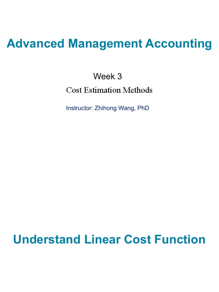 Cost Estimation Techniques Overview | PDF | Loss Function | Regression ...