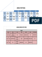 JADWAL TATAP MUKA