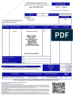 Factura electrónica de venta de motocicleta