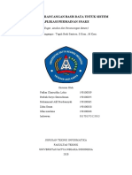 Pembuatan Rancangan Basis Data Untuk Sistem Aplikasi Permainan Snake