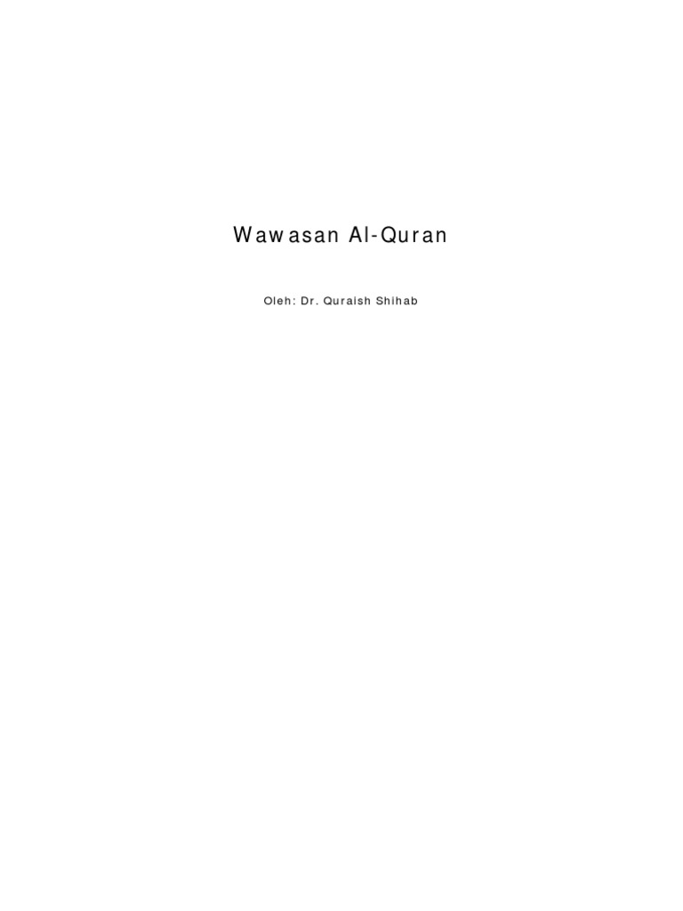 Wawasan Al Quran