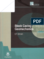 Block Caving Geomechanics