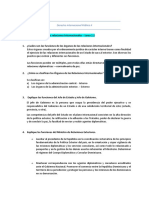 Derecho Internacional Público II: Órganos de Relaciones Internacionales