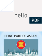 Being Part of Asean