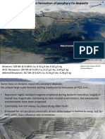 Role of structure in formation of porphyry Cu deposits